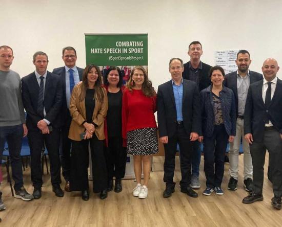 Συνεργασία ευρωπαϊκών χωρών για την προετοιμασία στρατηγικού σχεδίου για την καταπολέμηση της ρητορικής μίσους στον αθλητισμό