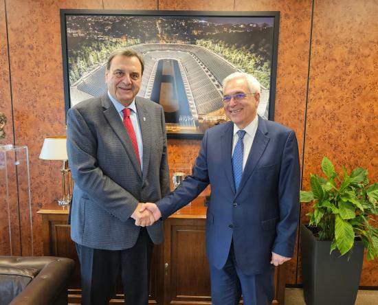 Ανανέωση του χορηγικού προγράμματος στήριξης της Ελληνικής Ολυμπιακής Επιτροπής από το ΥΓΕΙΑ