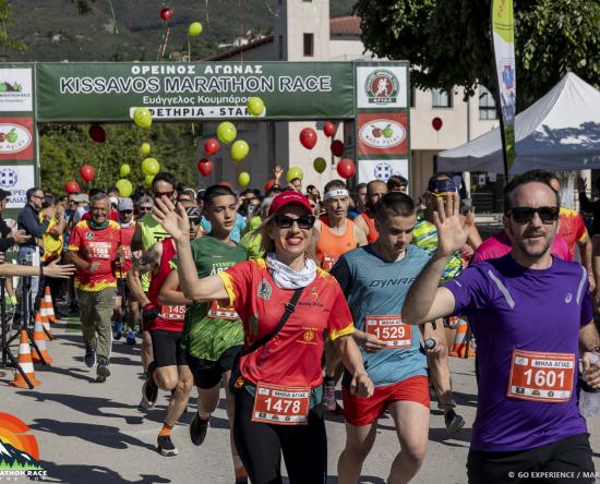 7ος Kissavos Marathon Race - Ευάγγελος Κουμπάρος